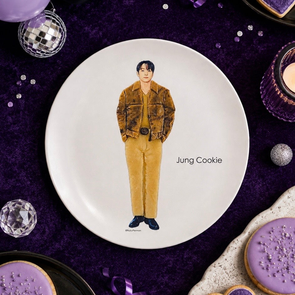 Jung Cookie – Celebrity Pun Plate