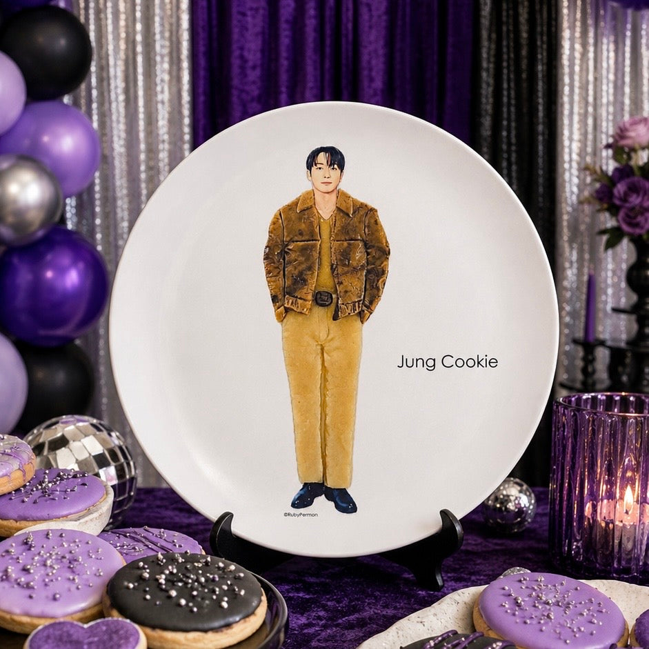 Jung Cookie – Celebrity Pun Plate