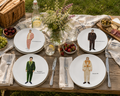 Celebrity Food Pun Plate Collection - Set of 4 | First Edition Drop