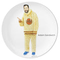 Adam Sandwich – Celebrity Food Pun Plate