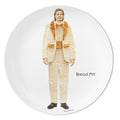 Bread Pitt – Celebrity Food Pun Plate