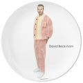 David Beck-ham – Celebrity Food Pun Plate