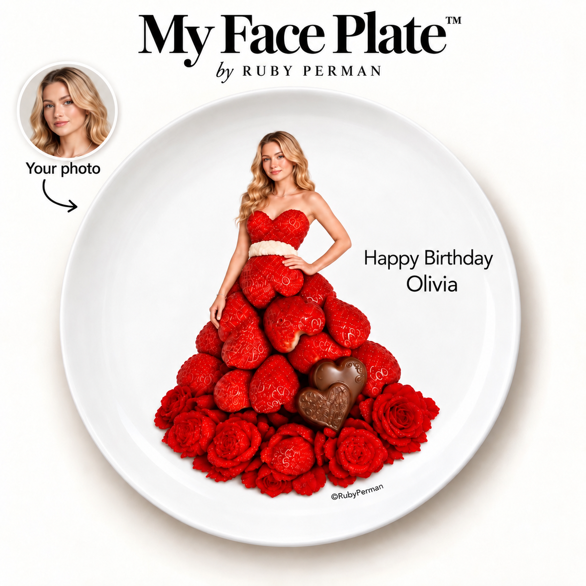 My Face Plate™ by Ruby Perman