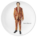 Kevin Bacon – Celebrity Food Pun Plate