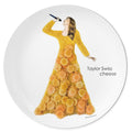 Taylor Swiss Cheese – Food Pun Party™ Plate