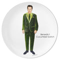 Benedict Cucumber-batch – Celebrity Pun Plate