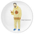 Adam Sandwich – Celebrity Pun Plate