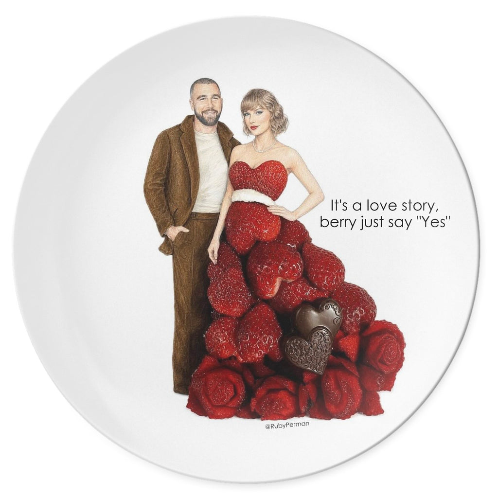 Taylor Era - Celebrity Pun Plate Collection - Set of 4 - Free U.S. Shipping!