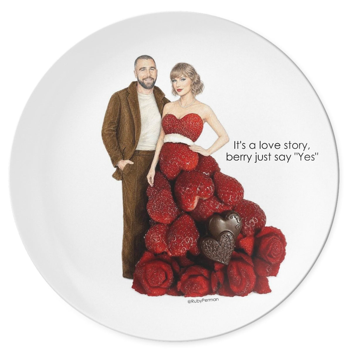 Taylor Era - Celebrity Pun Plate Collection - Set of 4 - Free U.S. Shipping!