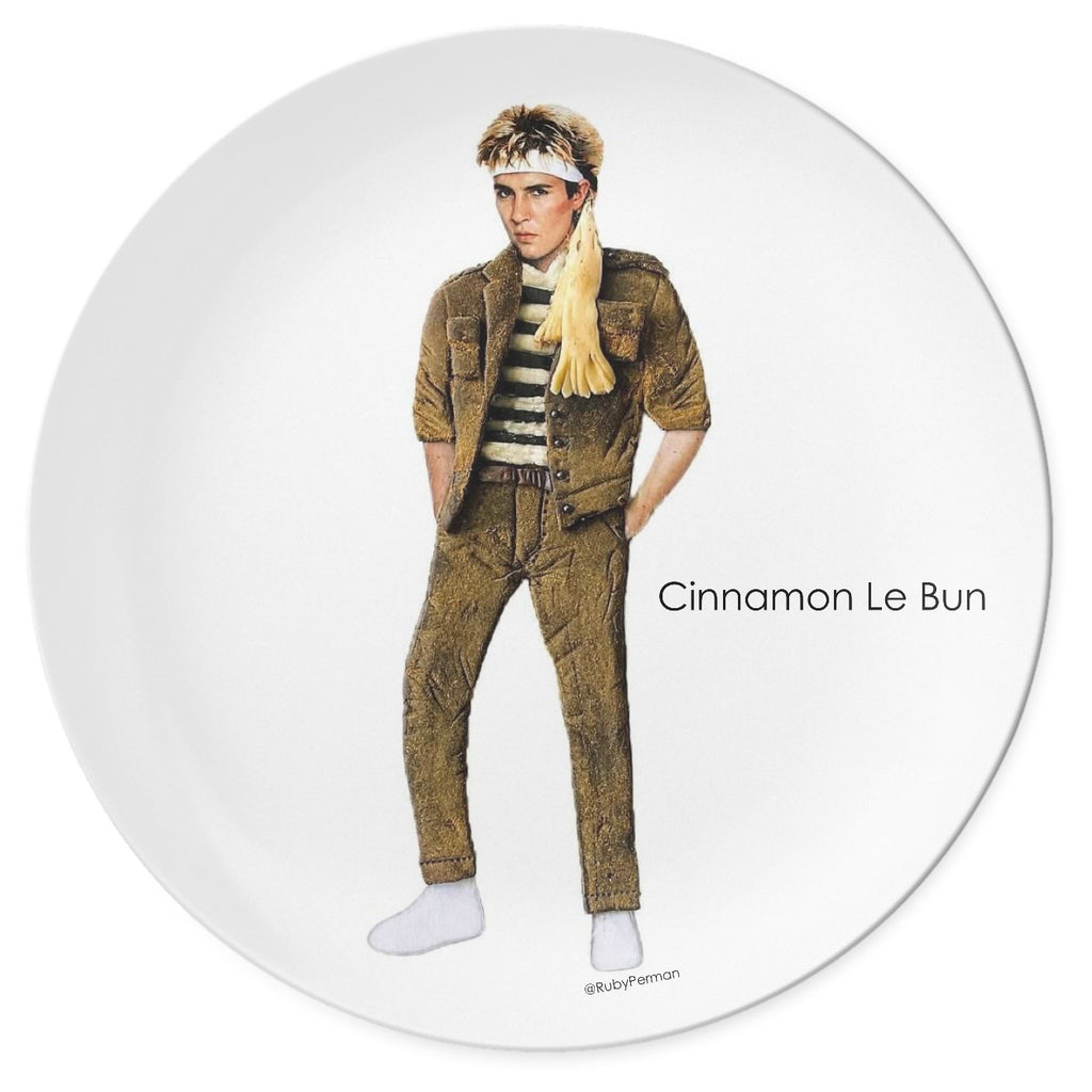 Duran Duran - Celebrity Food Art Plate Collection - Set of 4 - Free U.S. Shipping!