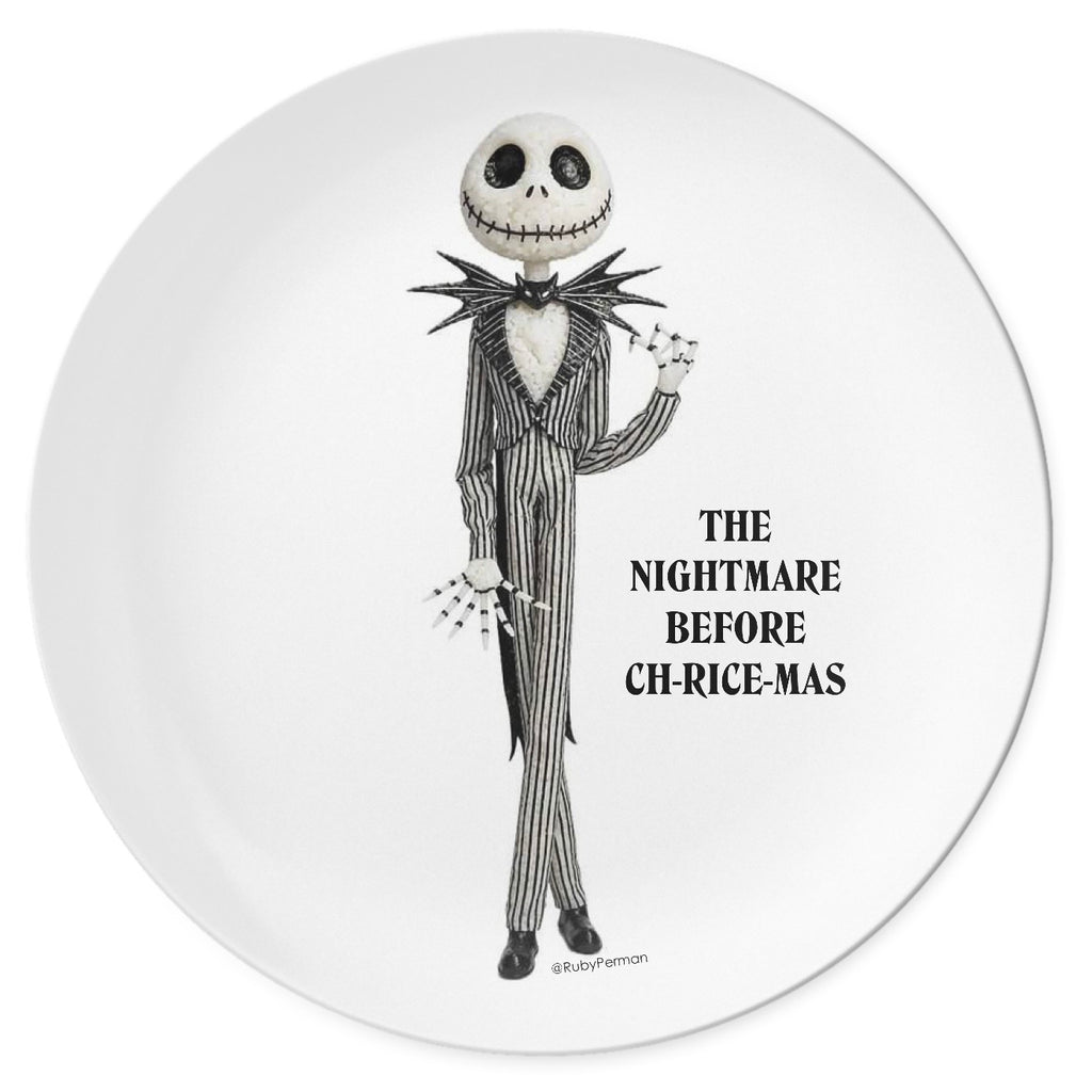 Halloween Movies Pun Plate Collection - Set of 4 - Free U.S. Shipping!