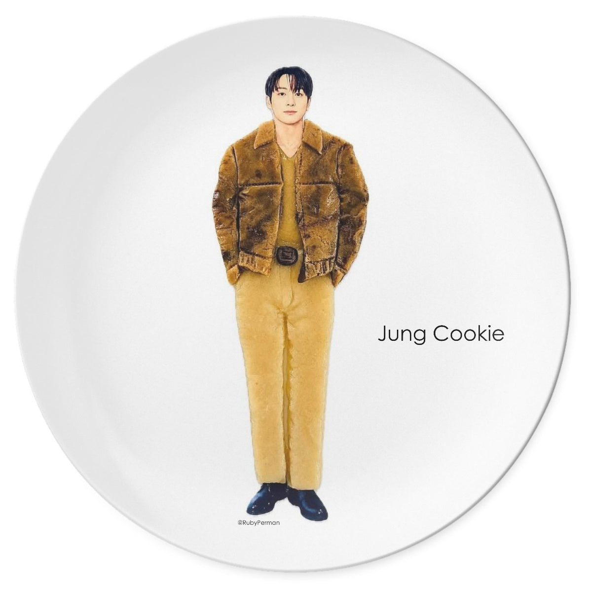 Jung Cookie – Celebrity Pun Plate